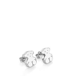 TOUS SILVER SWEET DOLLS BEAR EARRINGS